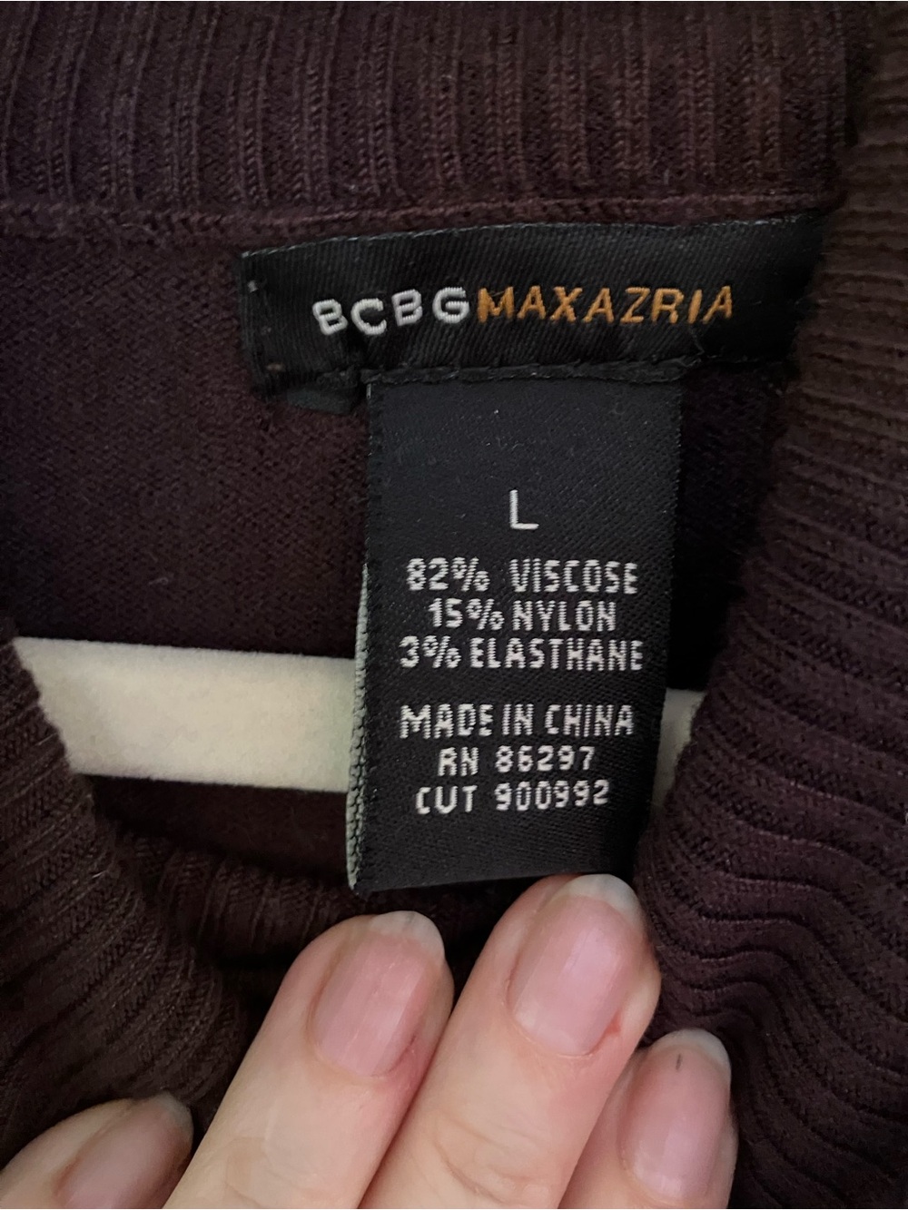 BCBGMaxAzria Turtleneck Midi Dress - Picture 5 of 5